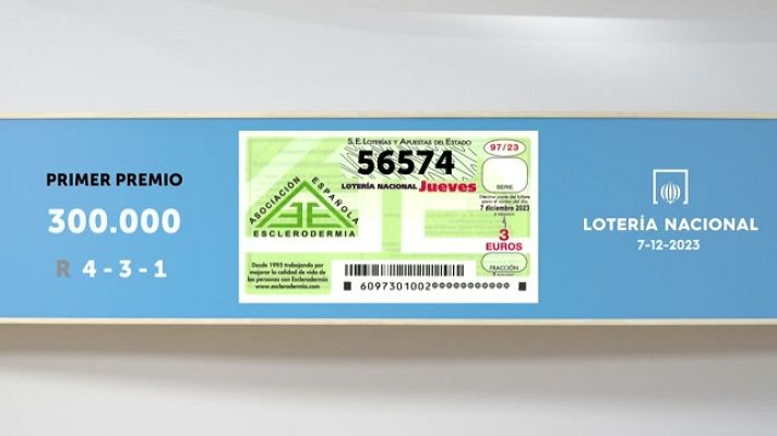 SELAE - Sorteo de la Lotería Nacional del 07/12/2023