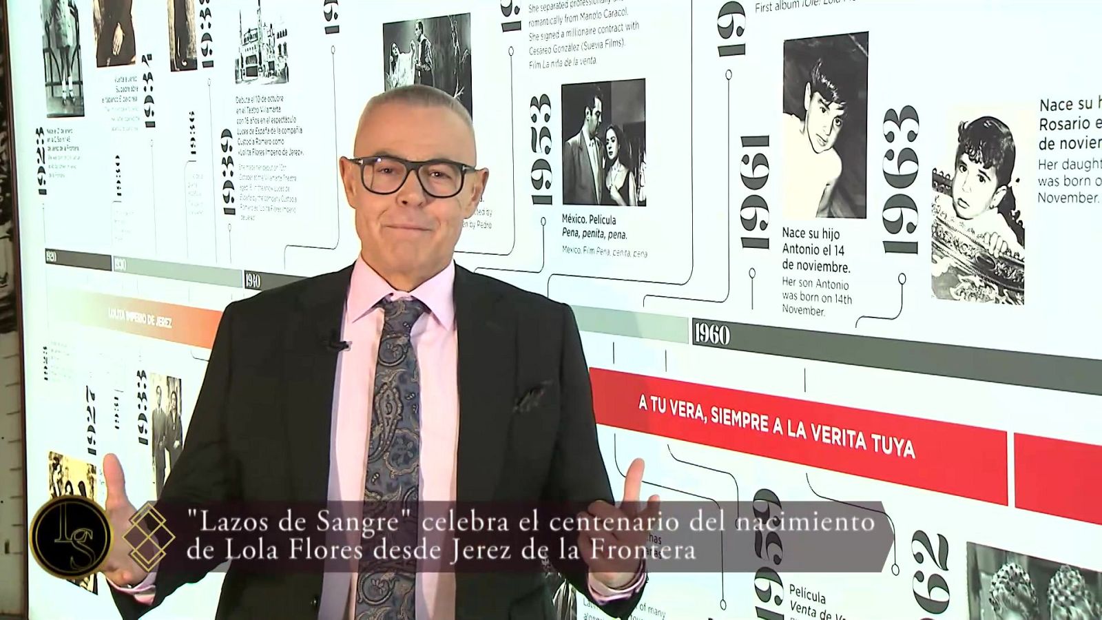 Lazos de sangre - Especial Lola Flores: 100 años a tu vera (presentación) - ver ahora