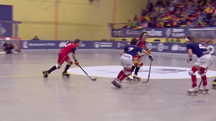 Hockey sobre patines - Campeonato de Europa femenino. 2ª Semifinal