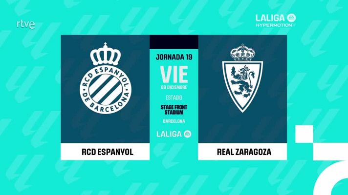 Resúmenes de LaLiga - Espanyol - Zaragoza: resumen del partido de la 19ª jornada