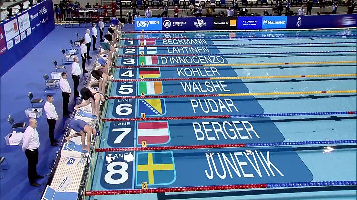 Natación - Campeonato Europa piscina corta. Sesión vespertina 08/12/23