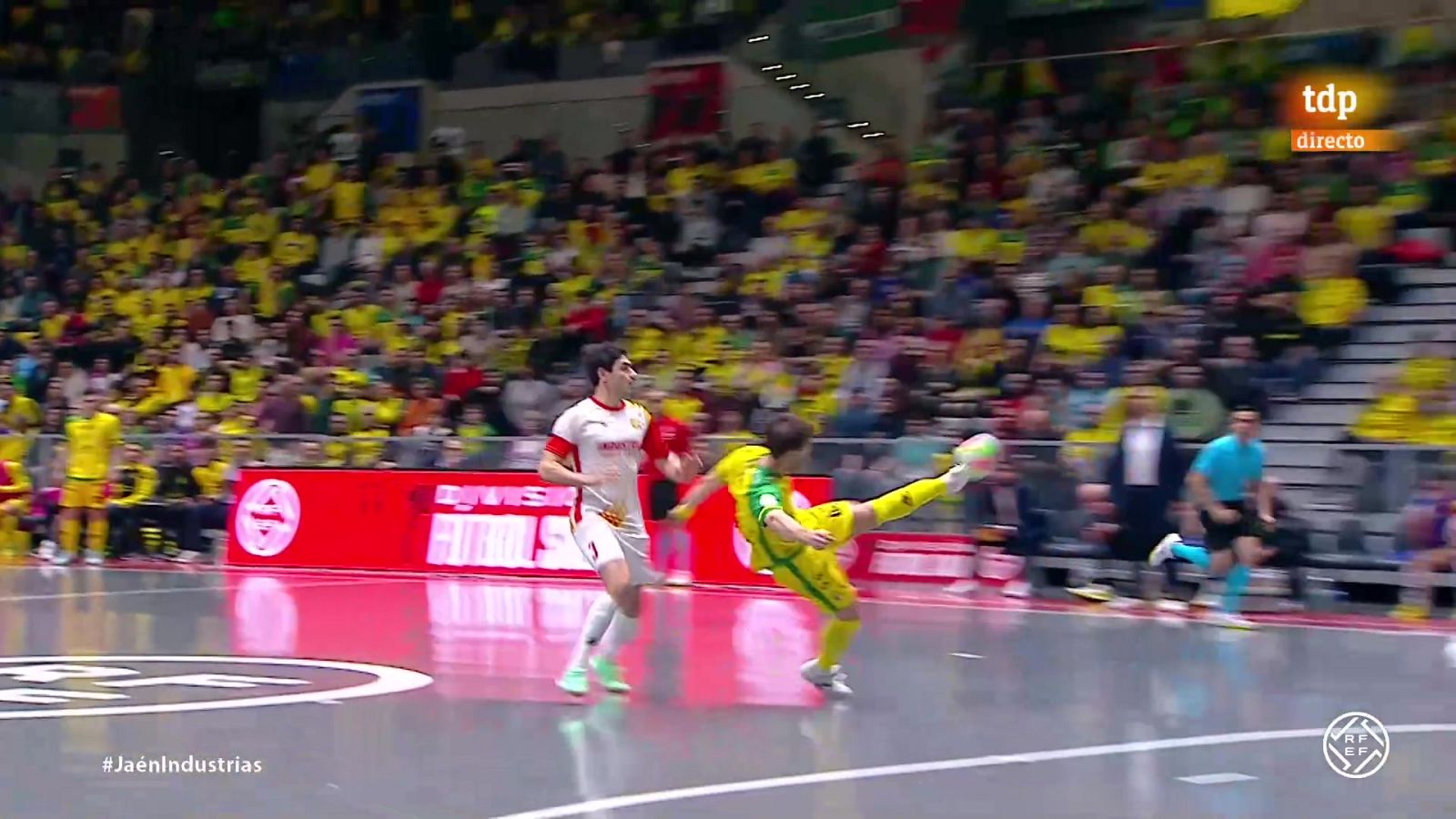 La obra de arte de Alan Brandi para clasificar a Jaén Paraíso Interior a la Copa de España de Fútbol Sala