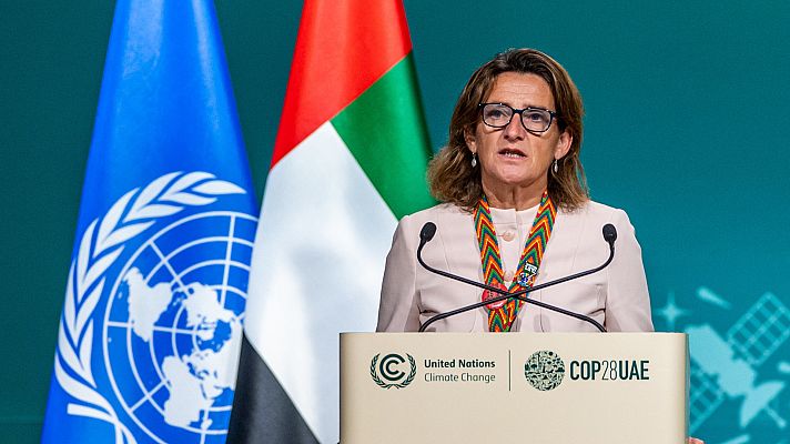 Telediario Fin de Semana - Ribera califica de "repugnante" la posición de la OPEP por dificultar la reducción de los combustibles fósiles