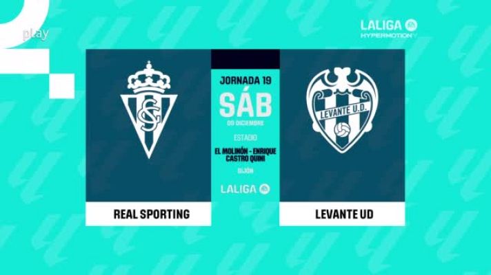 Resúmenes de LaLiga - Sporting - Levante: resumen del partido, 19ª jornada