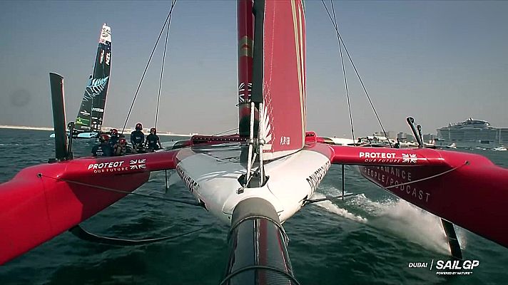 Vela - Sail GP. Prueba Dubai - 10/12/23