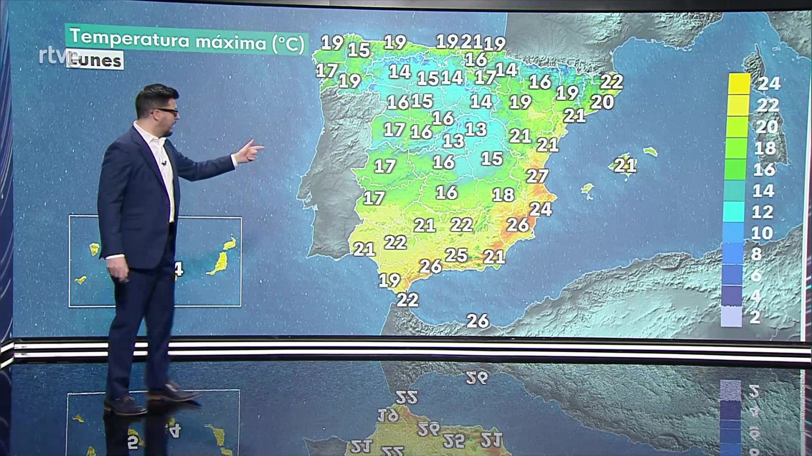 Intervalos y rachas de viento fuerte en el noreste de Galicia y oeste de Asturias. Precipitaciones persistentes en el oeste de Galicia - ver ahora