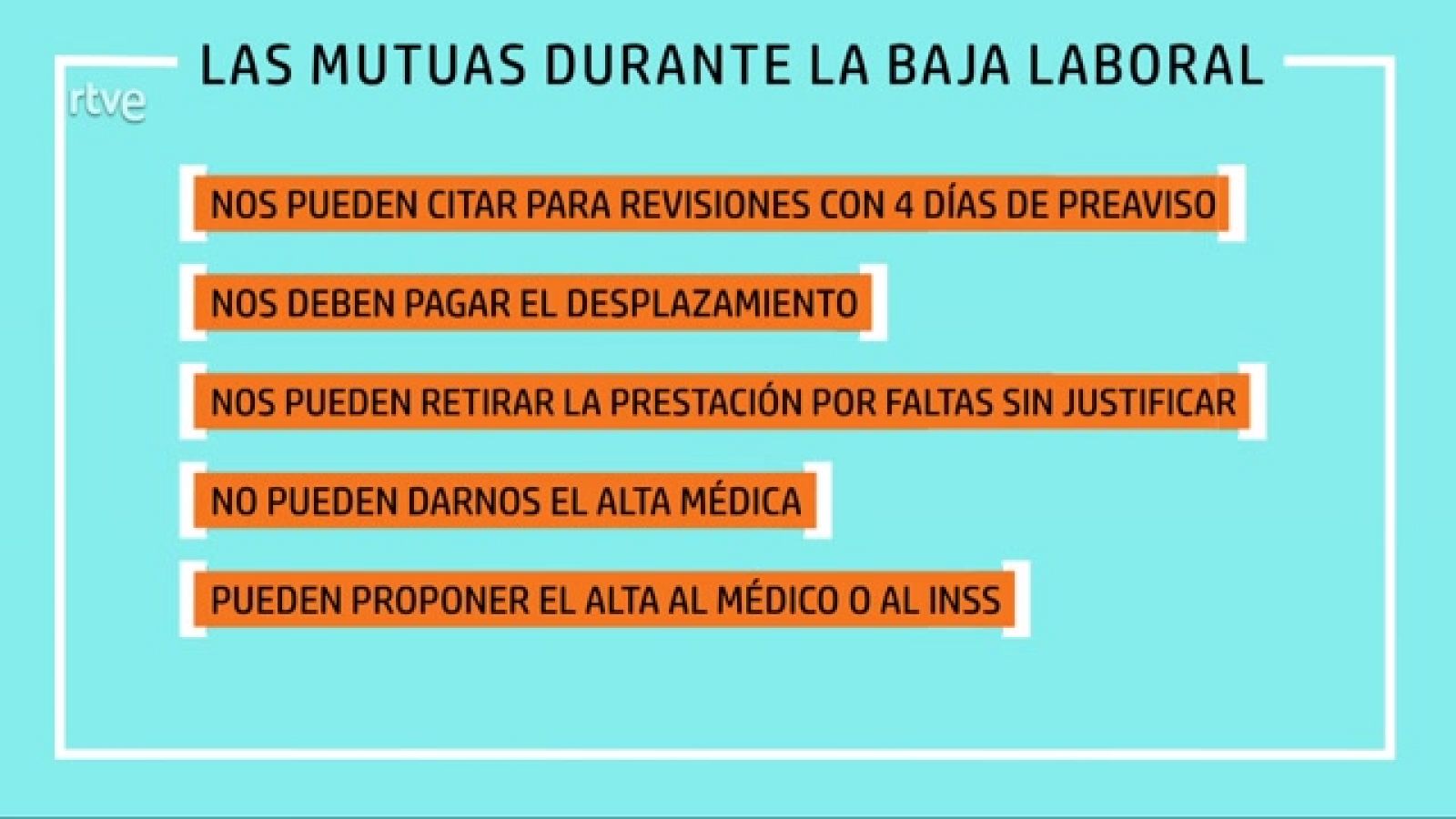 AQUÍ HAY TRABAJO - La mutua no puede darte el alta en una baja - ver ahora