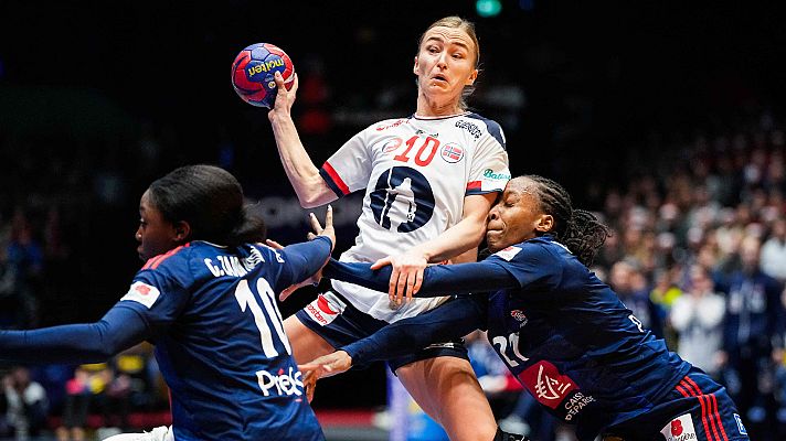 Mundiales de Balonmano - Campeonato Mundo Femenino.Main Round: Francia - Noruega