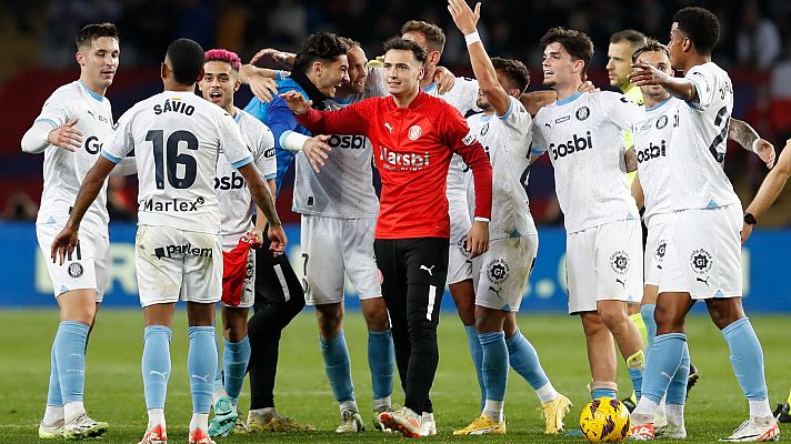 Telediario 1 - Girona, el líder más potente de Europa