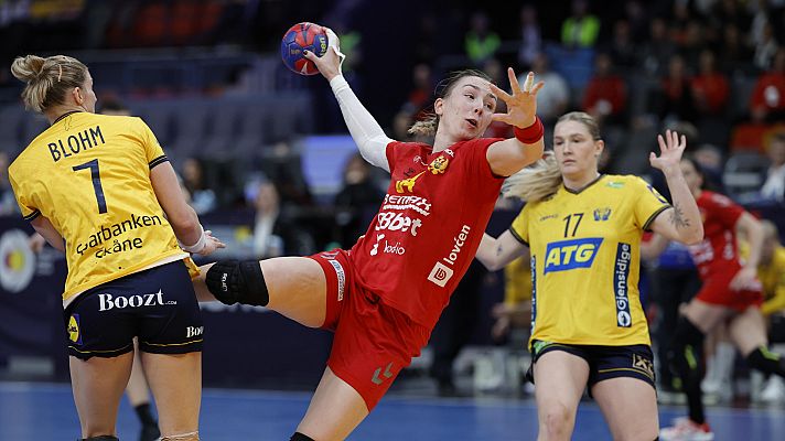 Mundiales de Balonmano - Campeonato Mundo Femenino.Main Round: Montenegro - Suecia