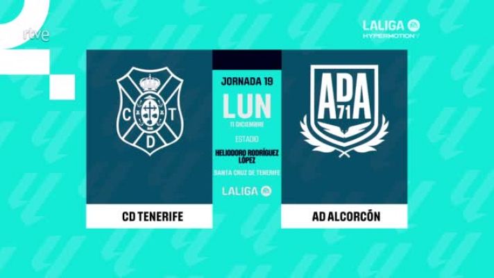 Resúmenes de LaLiga - Tenerife - Alcorcón: resumen del partido de la 19ª jornada