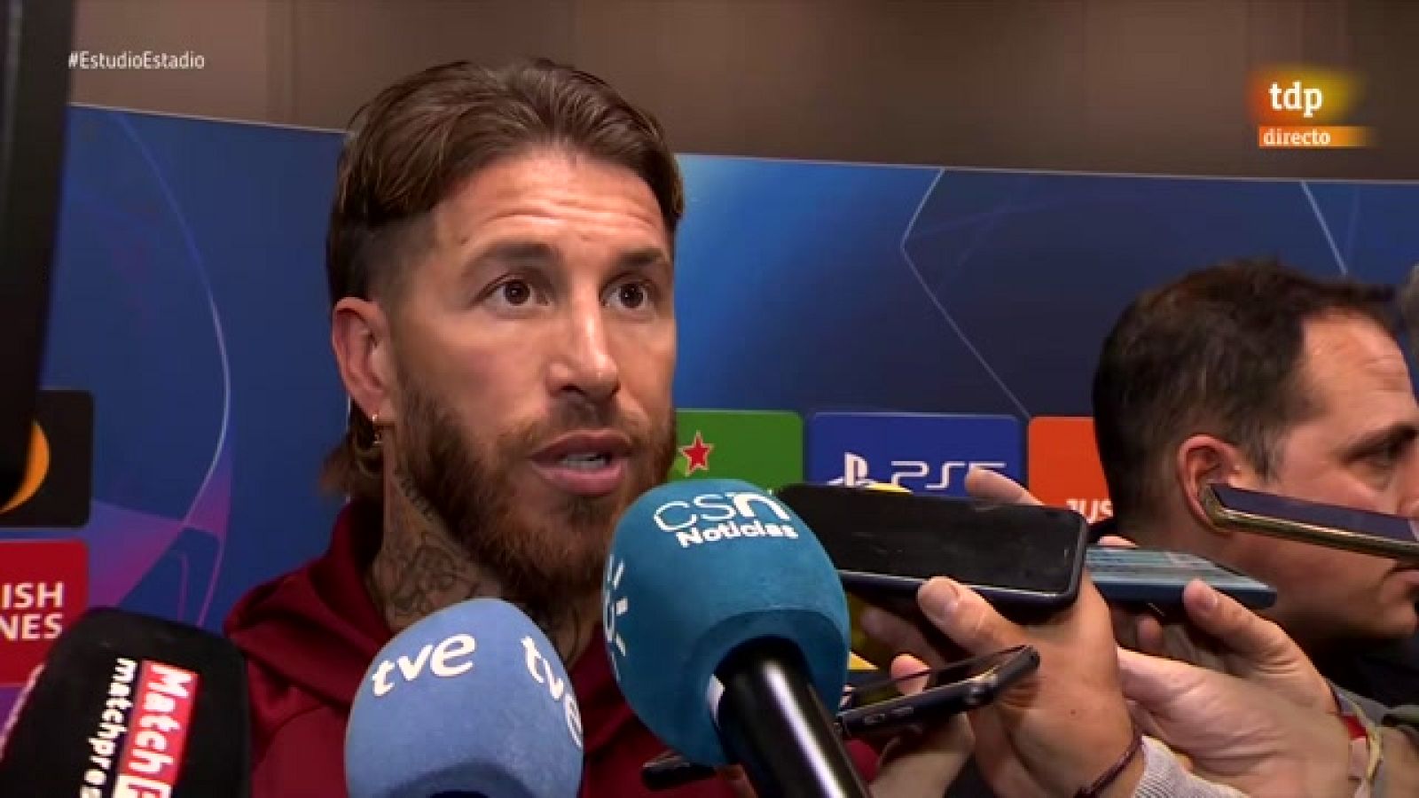 Sergio Ramos: "El árbitro hoy ha sido muy determinante" - Estudio Estadio | Ver