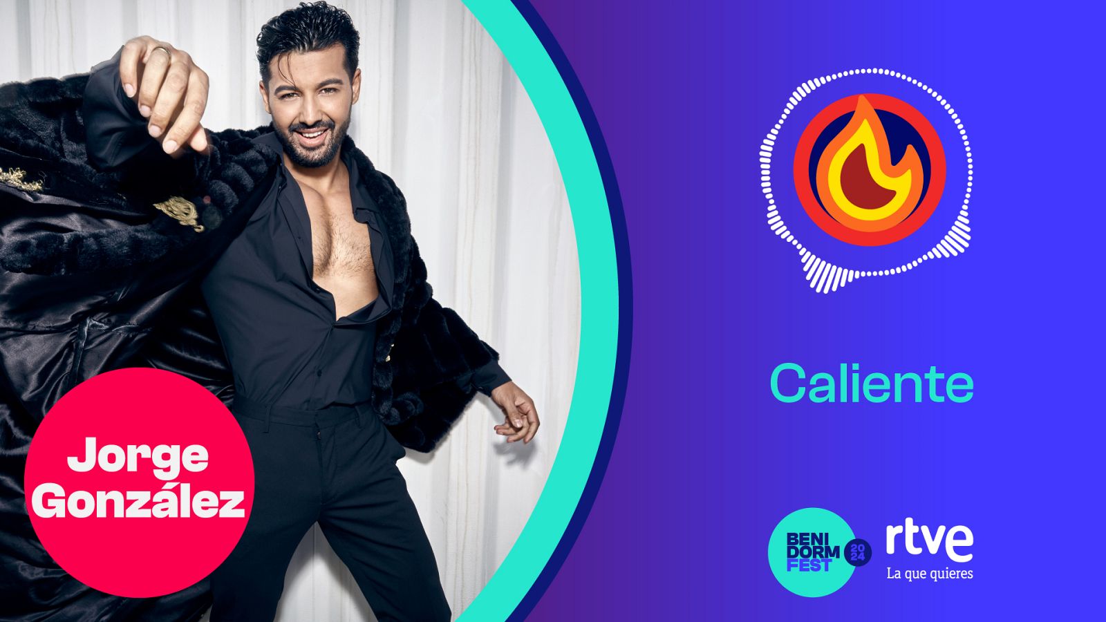Benidorm Fest 2024 | "Caliente", vídeo musical de la canción de Jorge González - Ver ahora