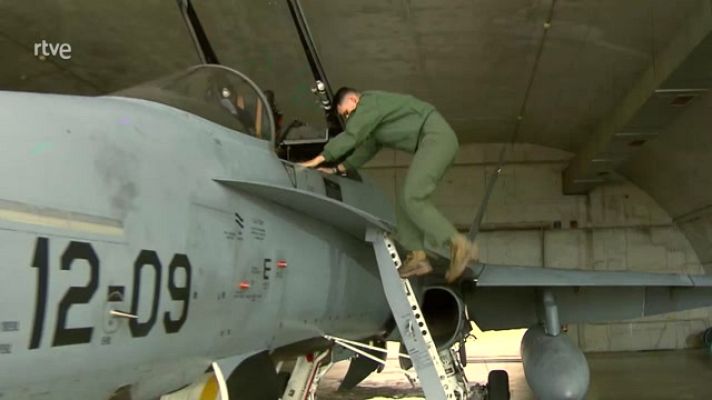 Aquí hay trabajo - En la Base Aérea de Torrejón
