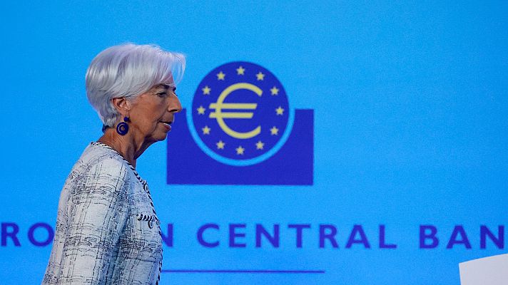 Telediario 1 - El BCE mantiene los tipos de interés en el 4,5% por segunda vez