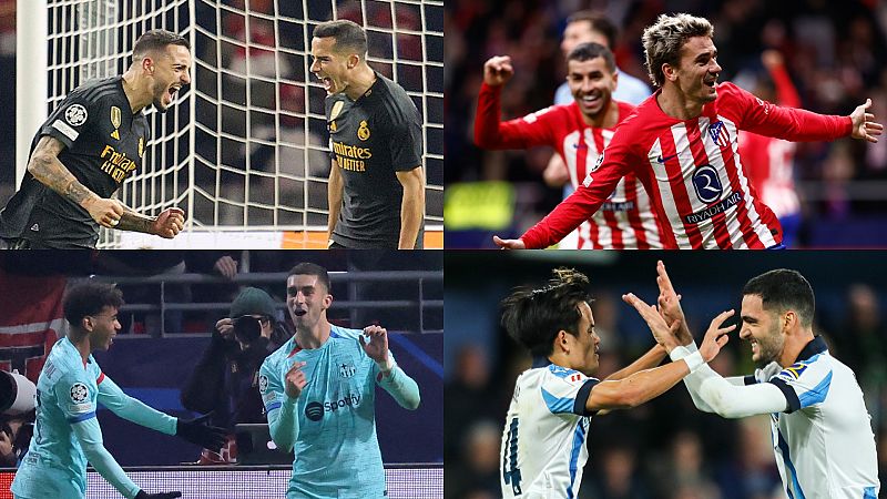 Histórico sorteo de Champions: Madrid, Atlético, Real Sociedad y Barça, en el bombo 1 | Ver