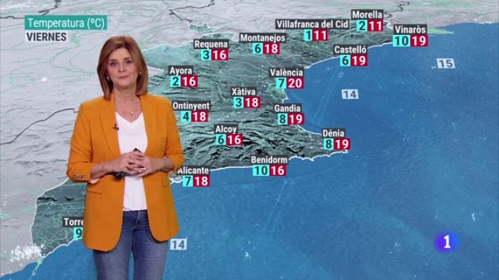 L'informatiu - Comunitat Valenciana - El tiempo en la Comunitat Valenciana 14/12/23