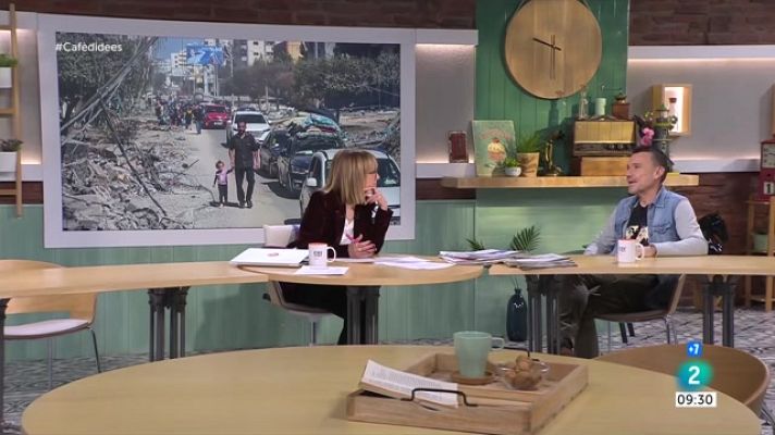 Cafè d'idees - Aina Vidal, Víctor Clavijo i MSF a Gaza