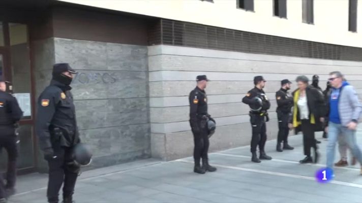 Telediario 1 - En libertad con medidas el investigado en el caso de Esther López