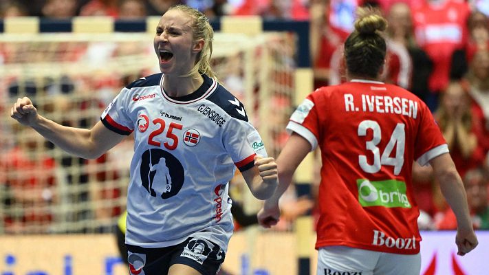 Balonmano - El recital de Reistad: sus 15 goles a Dinamarca