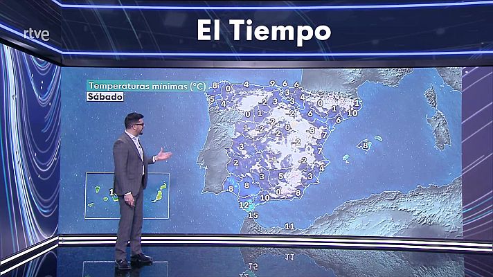 El tiempo - Heladas intensas en el sur del Sistema Ibérico