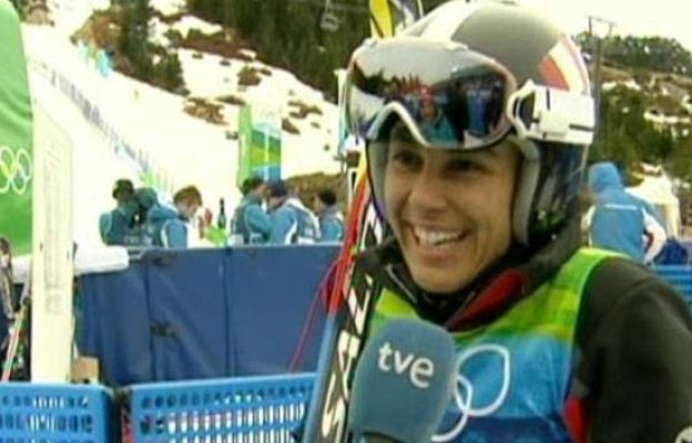  - Buen humor de Rocío pese a la caída