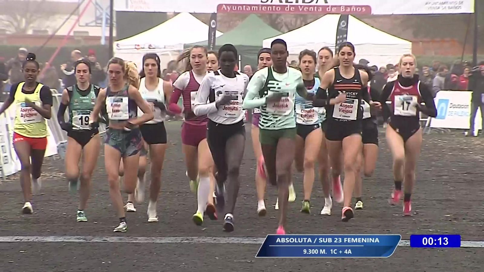Cross - Cross Internacional Venta de Baños. Carrera femenina y masculina - ver ahora