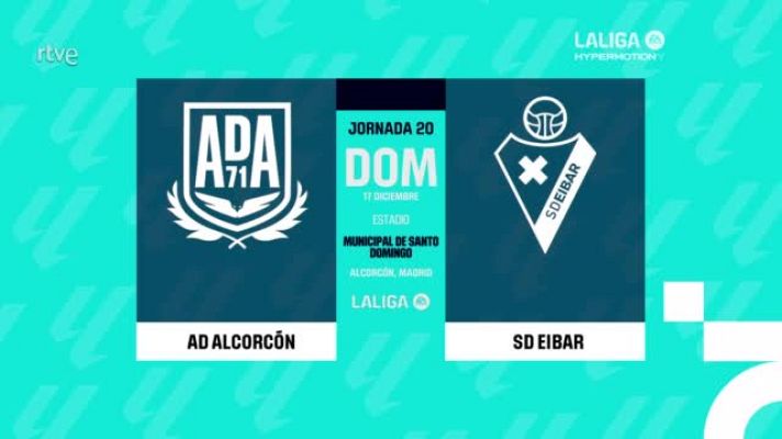 Resúmenes de LaLiga - Alcorcón - Eibar: resumen del partido de la 20ª jornada