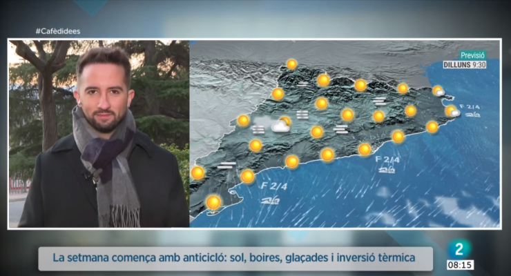 El temps - Sol, boires, glaçades matinals i inversió tèrmica