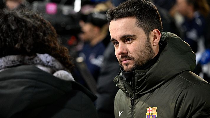 Telediario 1 - Jonatan Giraldez anuncia su marcha del Barça a final de temporada