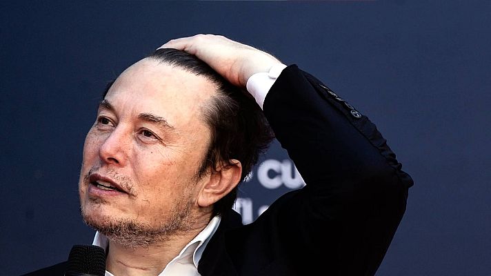 Telediario 2 - Elon Musk se enfrenta a Suecia por los derechos sindicales de los trabajadores de Tesla