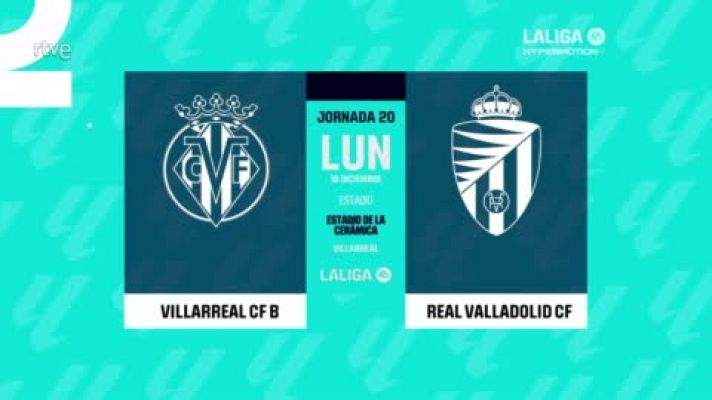 Resúmenes de LaLiga - Villarreal B - Valladolid: resumen del partido de la 20ª jornada | Segunda
