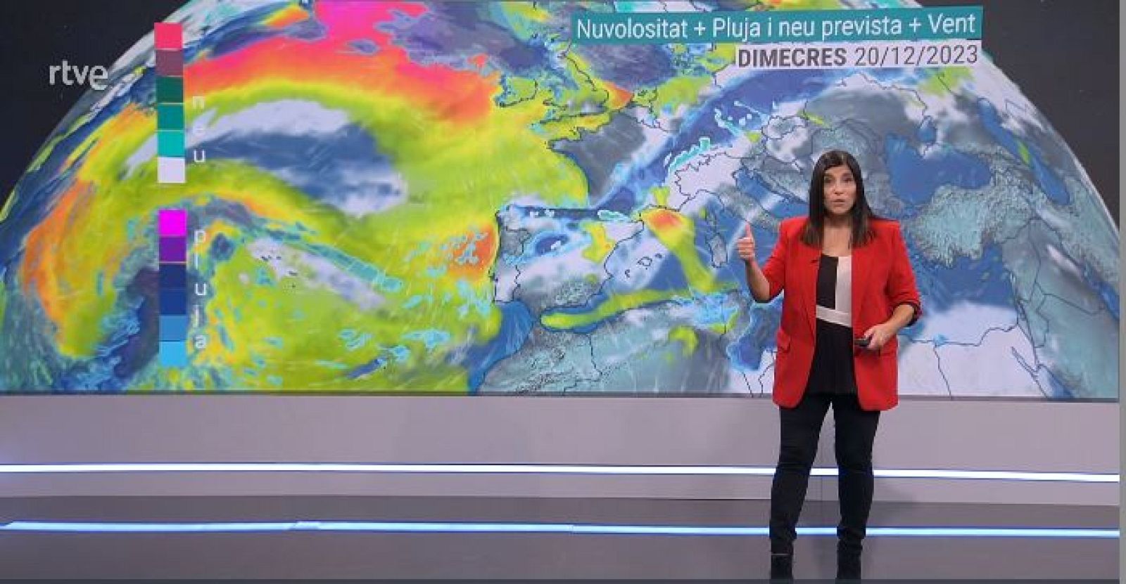 El Temps (19/12/2023) - Fredor matinal, sol, boira i un canvi de temps