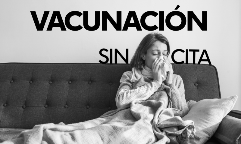 Tres días de vacunación sin cita previa - Ver ahora