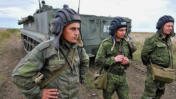 Telediario 1 - Los familiares de los soldados rusos movilizados por Putin piden su regreso