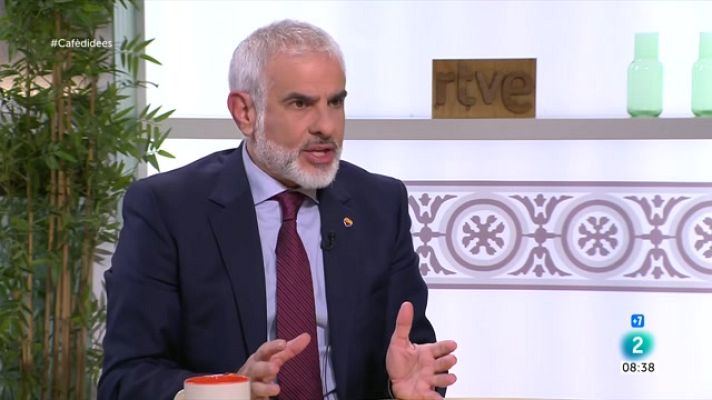 Cafè d'idees - Cafè d'idees - Carrizosa: "La missió de la immersió pensarà que hi ha sectarisme polític"