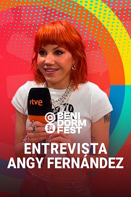 Benidorm Fest - Entrevista a Angy Fernández, participante del Benidorm Fest