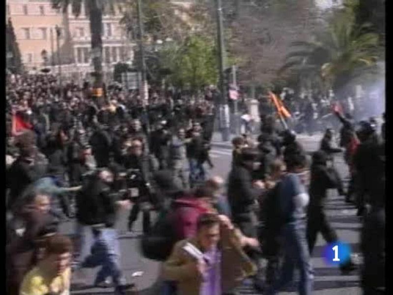 Grecia es hoy un país paralizado por una huelga general