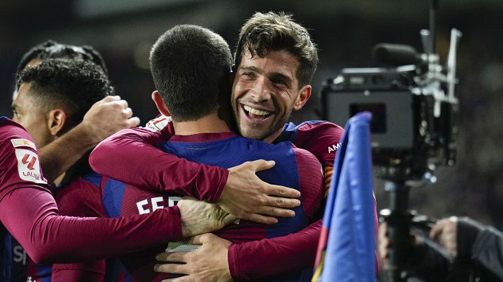 Resúmenes de LaLiga - FC Barcelona - UD Almería: resumen de la 18ª jornada de liga
