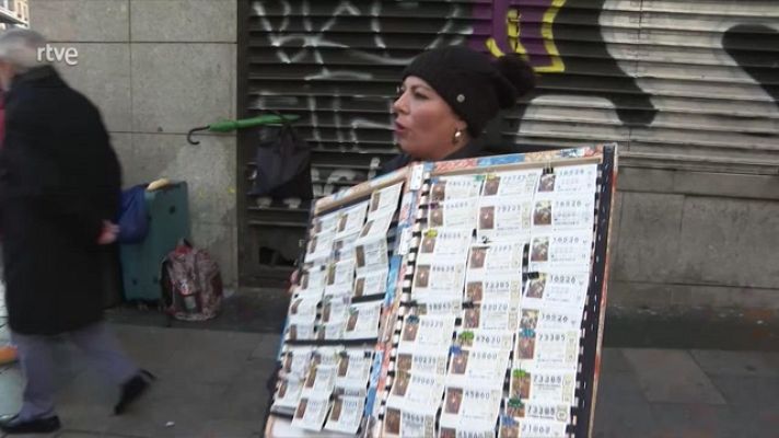 Telediario 1 - Últimas horas para comprar la lotería de Navidad