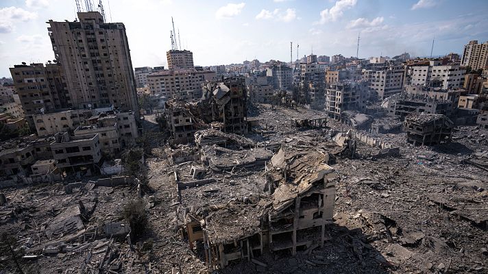 Telediario 2 - La ONU alerta de una crisis alimentaria y del riesgo de hambruna en Gaza