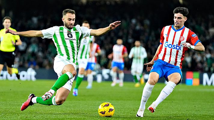 Resúmenes de LaLiga - Real Betis - Girona: resumen de la 18ª jornada de liga