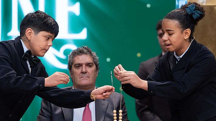 El 54.274, primer quinto premio de la Lotería de Navidad 2023