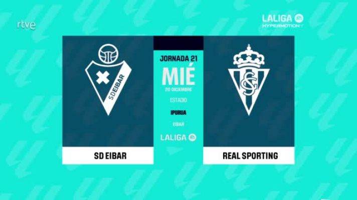 Resúmenes de LaLiga - Eibar - Sporting: resumen del partido de la 21ª jornada de Liga | Segunda