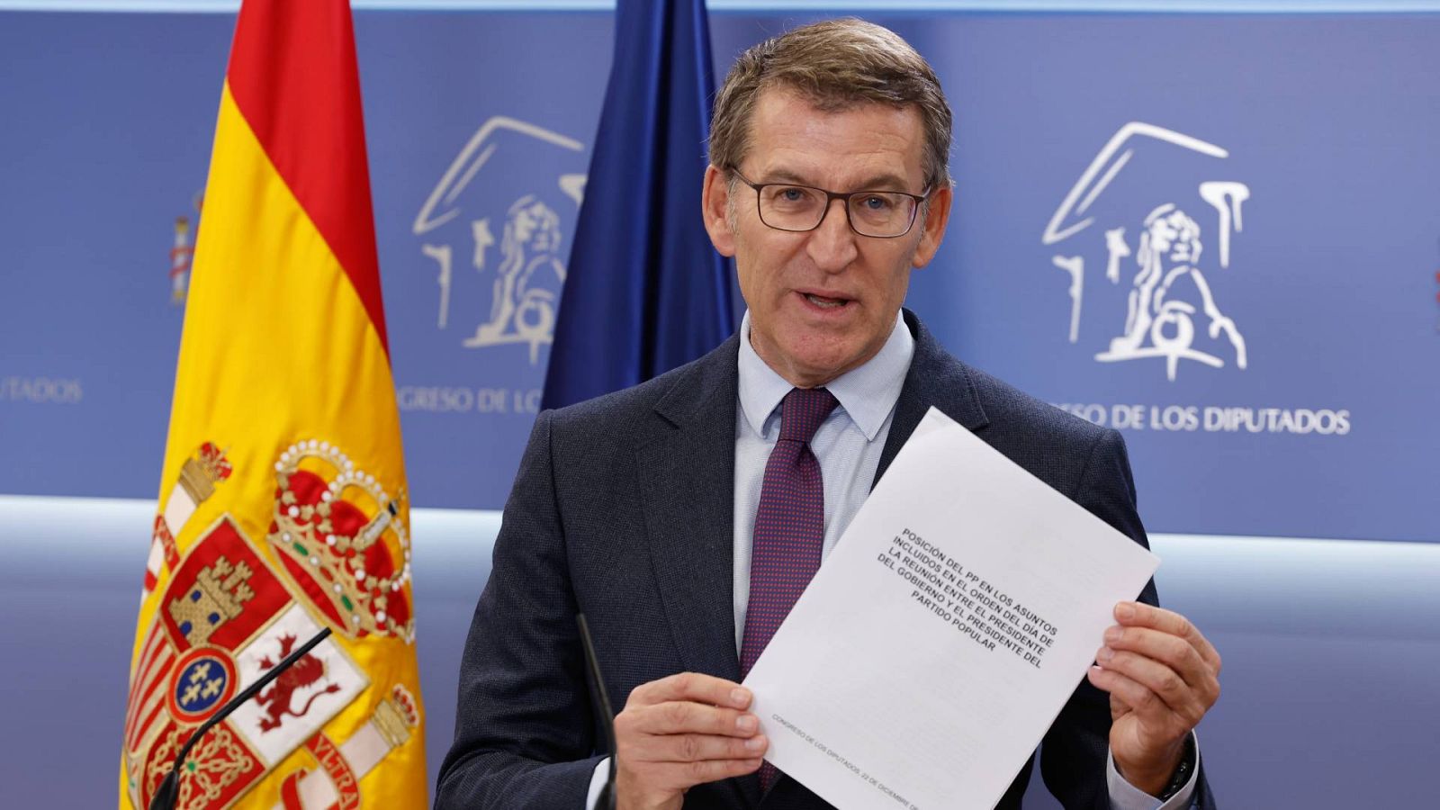 Feijóo ofrece a Sánchez que Bruselas medie en la negociación para renovar el CGPJ