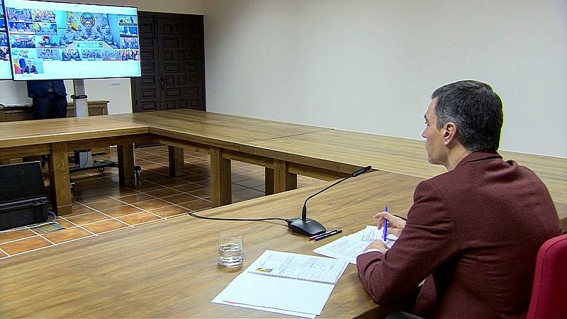 Sánchez pide que se detenga "de forma inmediata" el sufrimiento de la población en Gaza