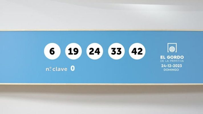 SELAE - Sorteo de la Lotería Gordo de la Primitiva del 24/12/2023