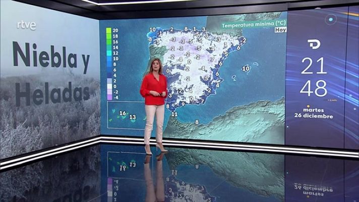 El tiempo - Intervalos de viento fuerte en la costa de Galicia