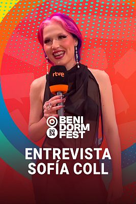 Benidorm Fest - Entrevista a Sofia Coll, participante del Benidorm Fest 2024