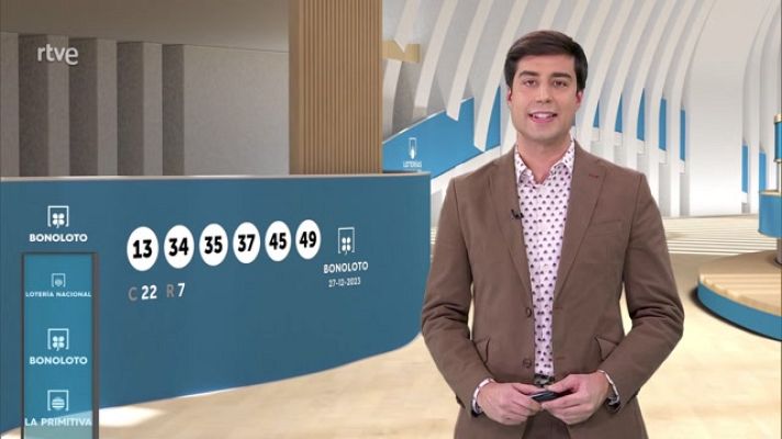 Loterías - Sorteo de la Bonoloto del 27/12/2023